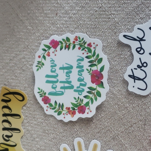 Set of 6 stickers as shown in pictures - Picture 2 of 3